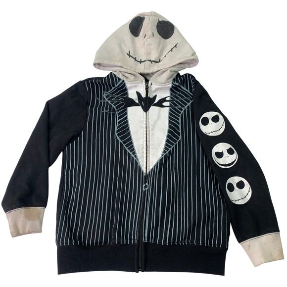 Jack Skellington Boys Medium 8 Nightmare Before Christmas (FLAWS) - Picture 1 of 12